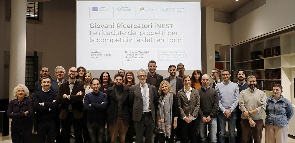 FAVORIRE LA COMPETITIVITÀ DEL TERRITORIO, UNDICI PROGETTI IDEATI DA GIOVANI RICERCATORI DELL’UNIVERSITÀ DI UDINE