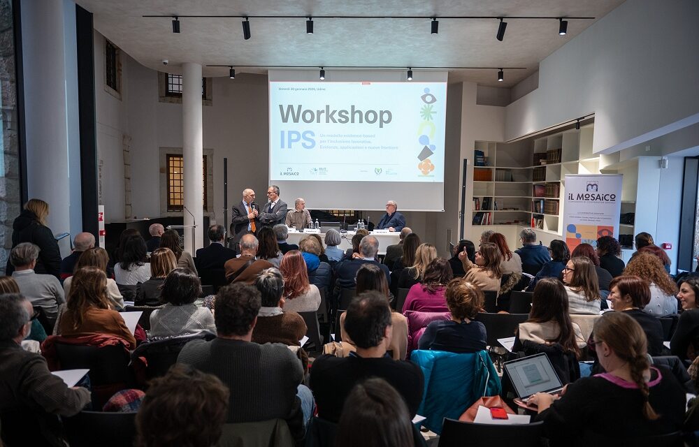Inserimento lavorativo e inclusione, oggi a Udine il workshop sul metodo IPS promosso dal Consorzio Il Mosaico