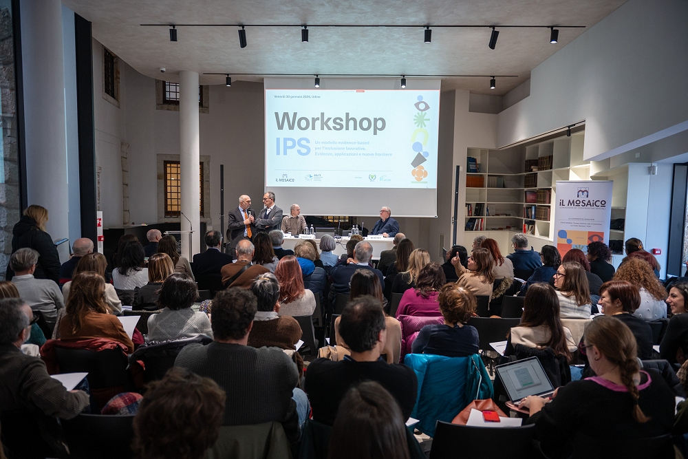 Inserimento lavorativo e inclusione, oggi a Udine il workshop sul metodo IPS promosso dal Consorzio Il Mosaico