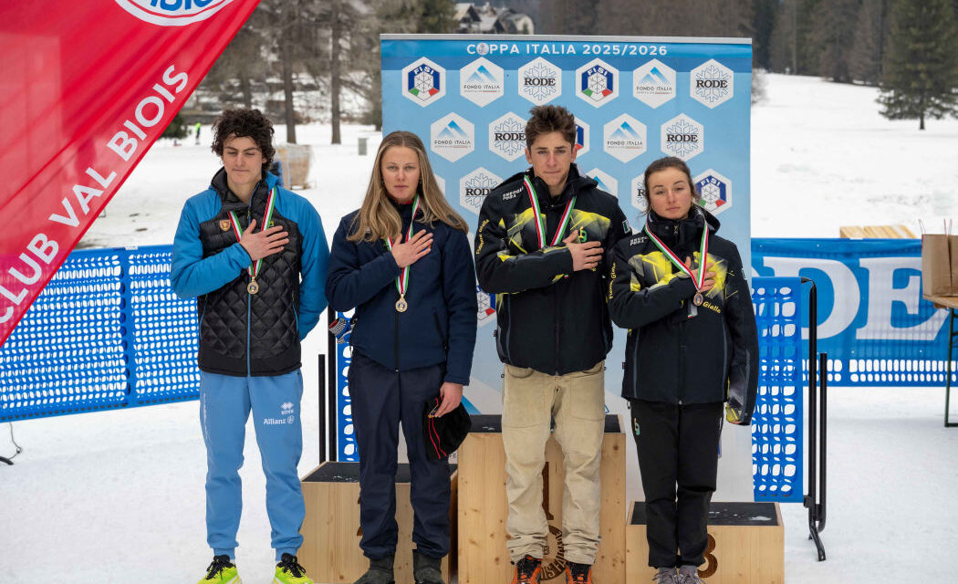 SCI DI FONDO: DUE GIORNI DI SUCCESSO A FALCADE CON LA COPPA ITALIA E I CAMPIONATI ITALIANI