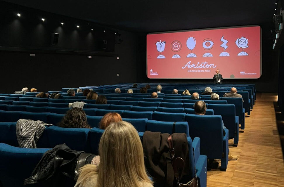 UN CINEMA PER AMICO: ASSOCIAZIONE DE BANFIELD CON CAPPELLA UNDERGROUND E CASA DEL CINEMA PROPONGONO ALL’ARISTON LA RASSEGNA PENSATA PER LE PERSONE FRAGILI, DAL 10 GENNAIO