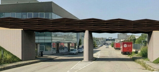 ZONA INDUSTRIALE DI NOVENTA PADOVANA: NUOVA PASSERELLA AL POSTO DEL PONTE FERROVIARIO