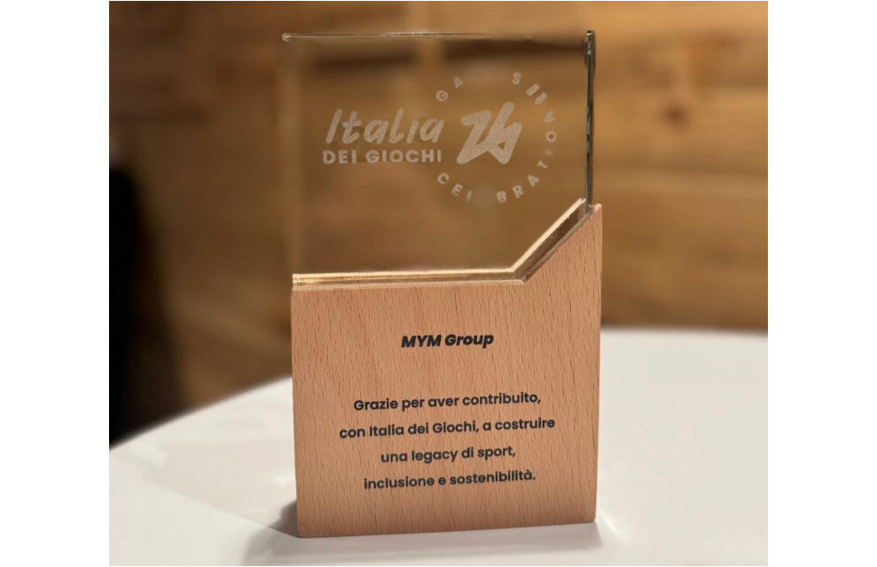 IL PROGETTO DASH TO PREMIATO DA ITALIA DEI GIOCHI