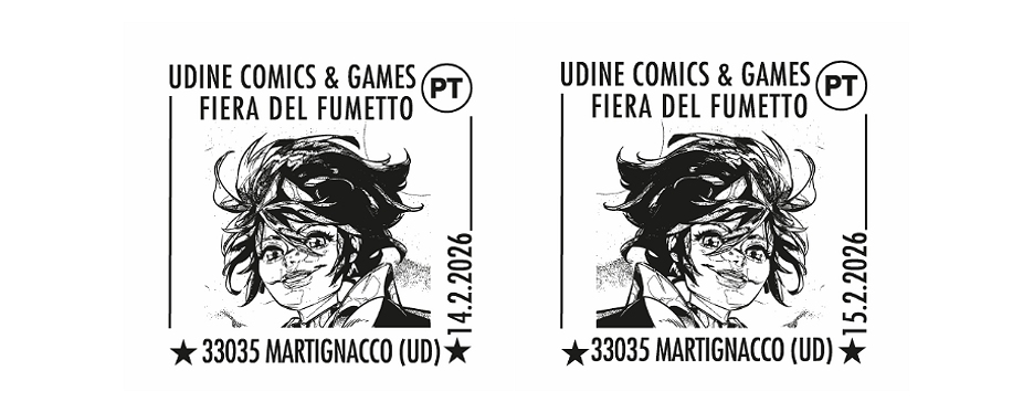 POSTE ITALIANE: a Martignacco il doppio annullo filatelico per la Fiera del Fumetto