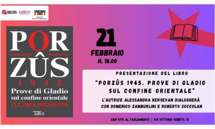 Libri, musica, incontri: la programmazione dell’Arci Cral continua a intrecciare cultura e socialità CON PORZÛS 1945 – L’ULTIMA INCHIESTA