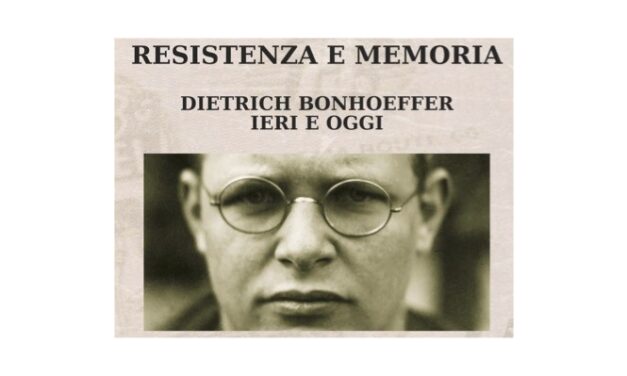 MARTEDÌ 17 FEBBRAIO ALLE ORE 17.30 NELLA SALA BAZLEN DI PALAZZO GOPCEVICH CONFERENZA “RESISTENZA E MEMORIA: DIETRICH BONHOEFFER IERI E OGGI”