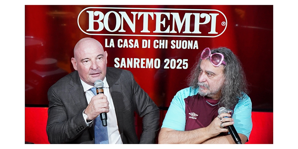 Bontempi firma la nuova era di Sanremo il primo brand di strumenti musicali a guidare il racconto del Festival