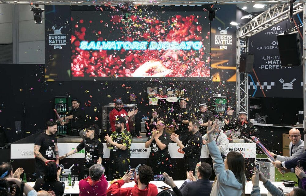 Burger Battle Italia 2026: Salvatore Diodato è il nuovo Re dell’hamburger gourmet perfetto