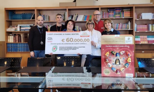 Conad sostiene l’innovazione tecnologica del Burlo