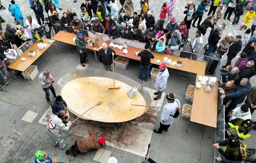 CARNEVALE MUGGIA: LA MEGA FRITTATA