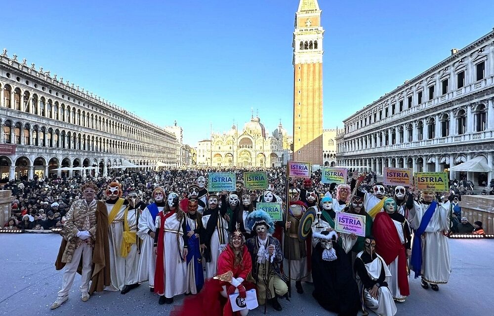 L’Istria al Carnevale di Venezia: secoli di storia uniscono le due sponde