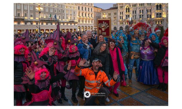 CARNEVALE DI TRIESTE 2026, VINCE IL 32° PALIO IL RIONE DI CITTÀ VECCHIA SAN GIUSTO CON “ATLANTIDE”