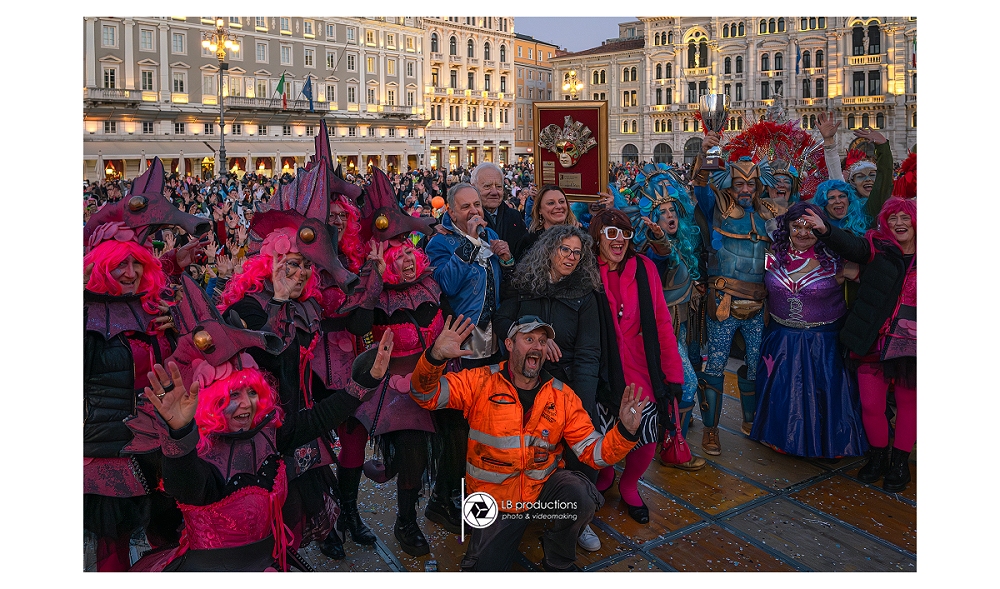 CARNEVALE DI TRIESTE 2026, VINCE IL 32° PALIO IL RIONE DI CITTÀ VECCHIA SAN GIUSTO CON “ATLANTIDE”