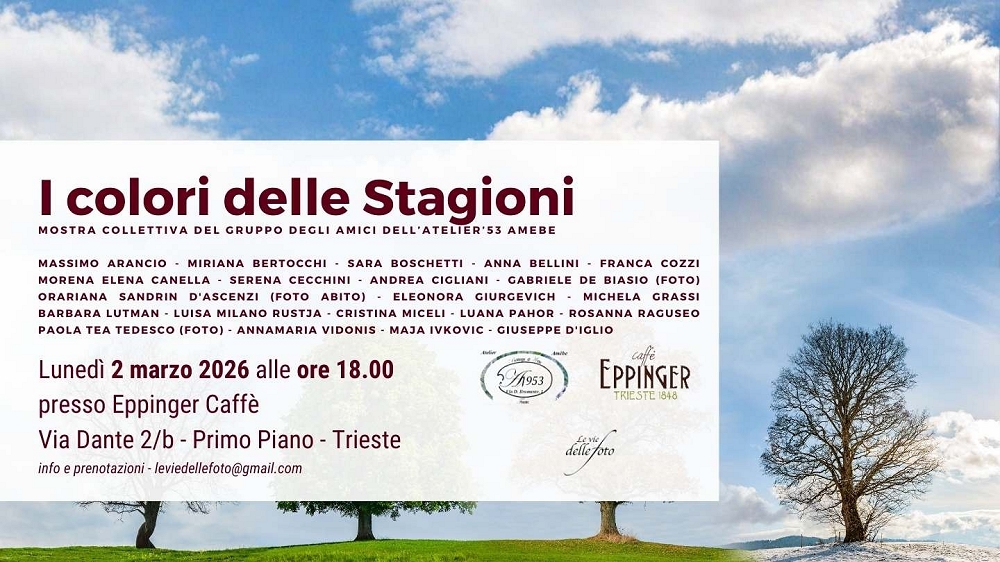 Da Eppinger Caffè arriva la mostra collettiva “I colori delle stagioni”