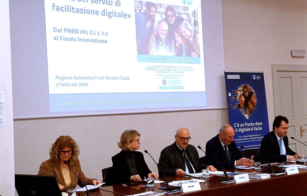 COMUNE DI TRIESTE CAPOFILA NEL PROGETTO PNRR “RETE DI FACILITAZIONE DIGITALE – FVG COMUNITÀ DIGITALE”: OLTRE 10.700 CITTADINI RAGGIUNTI, PIÙ DI 11.600 ORE DI FACILITAZIONE EROGATE E 9 PUNTI DI FACILITAZIONE ATTIVATI