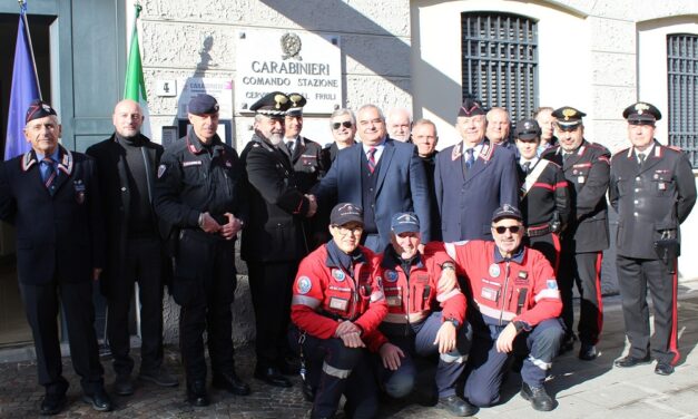 CrediFriuli: un nuovo centro stampa per Il Nucleo regionale di Protezione Civile dell’Associazione Nazionale Carabinieri Fvg