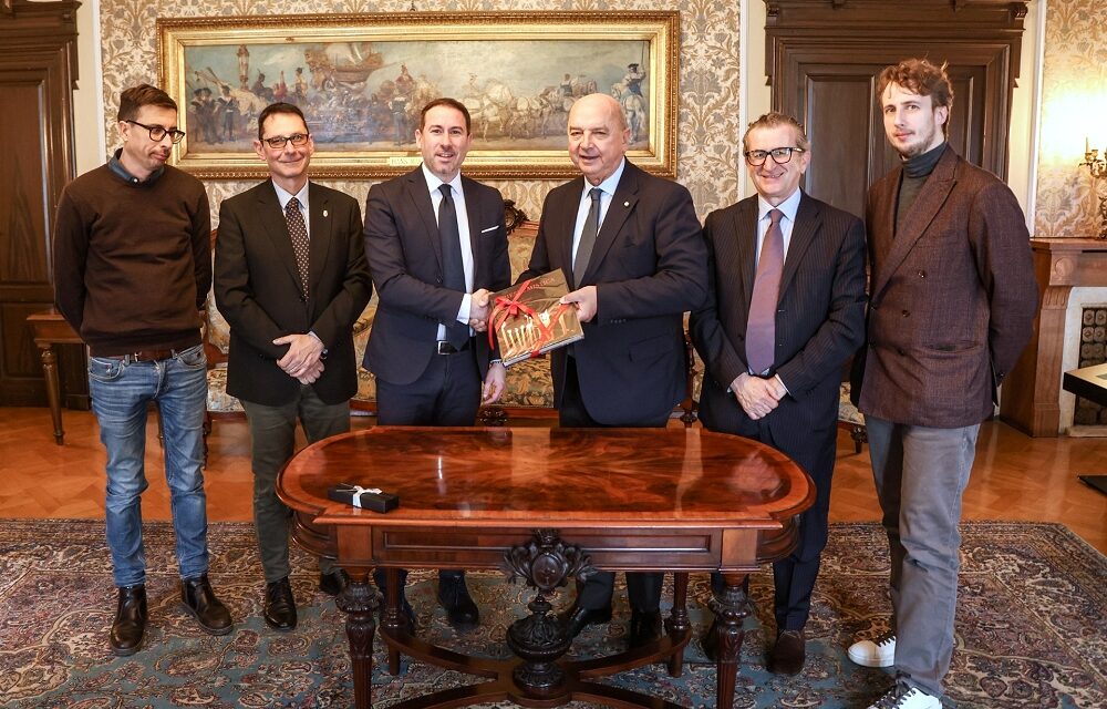 IL SINDACO DIPIAZZA HA RICEVUTO IL SINDACO DI CINISELLO BALSAMO