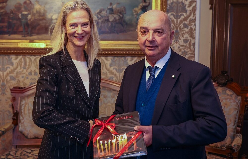 IL SINDACO DIPIAZZA HA RICEVUTO LA CEO DI TUI CRUISES, WYBCKE MEIER