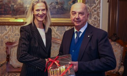 IL SINDACO DIPIAZZA HA RICEVUTO LA CEO DI TUI CRUISES, WYBCKE MEIER