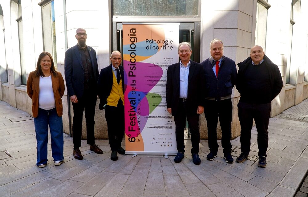 IN PARTENZA IL 6° FESTIVAL DELLA PSICOLOGIA IN FRIULI VENEZIA GIULIA