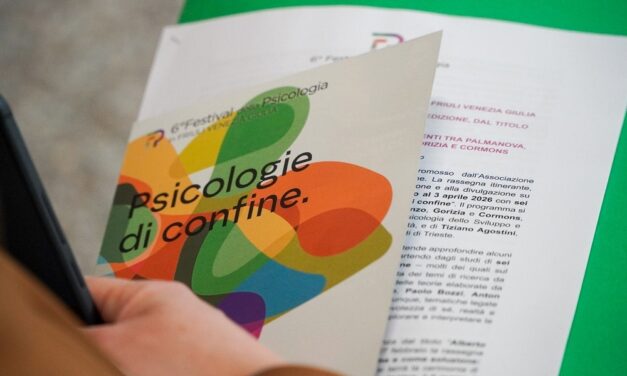 IL 6° FESTIVAL DELLA PSICOLOGIA IN FRIULI VENEZIA GIULIA ARRIVA A GRADISCA D’ISONZO PER IL QUARTO APPUNTAMENTO, DEDICATO A “PAOLO BOZZI. LA MUSICA DELLA MENTE: PERCEZIONE, RITMO E PSICOLOGIA”