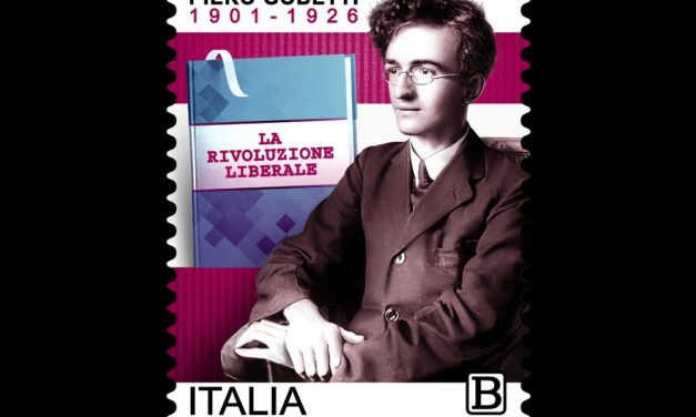 DA POSTE ITALIANE UN FRANCOBOLLO COMMEMORATIVO DI PIERO GOBETTI
