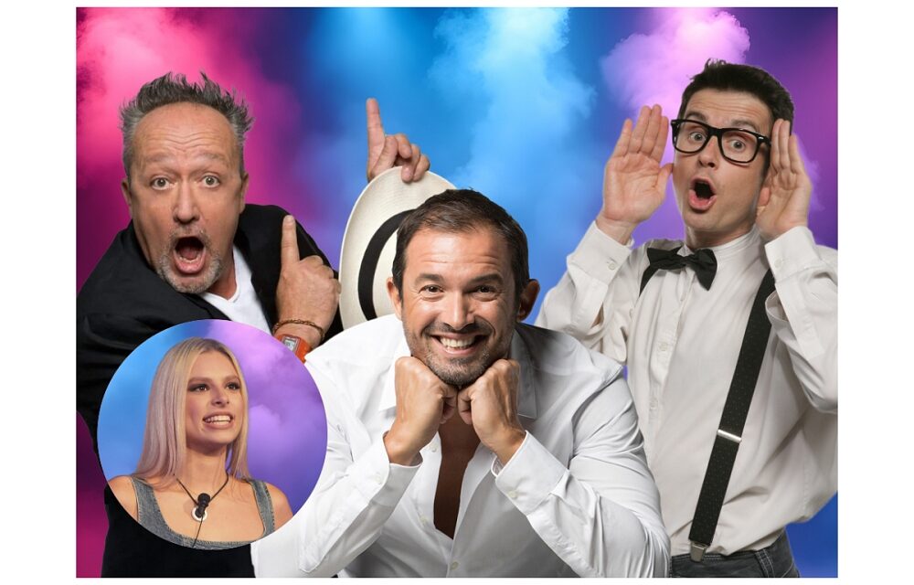 Il Cabaret ritorna sul palco del Perla con tre protagonisti della comicità italiana