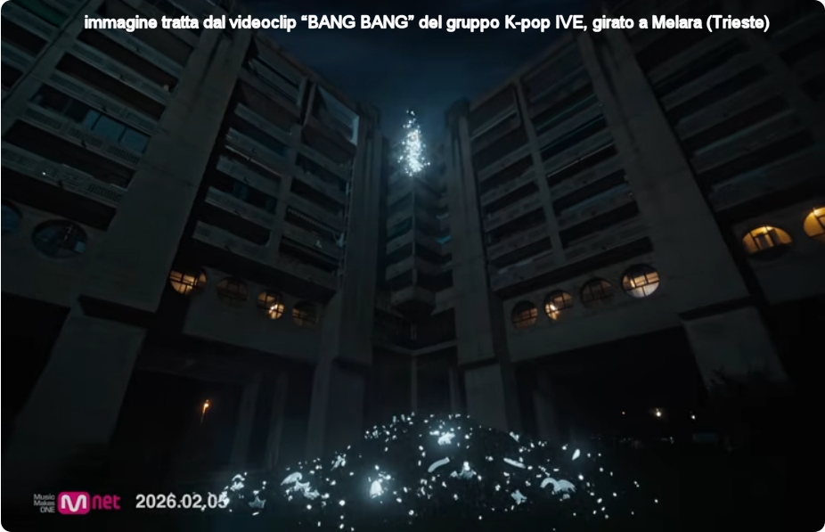 Il videoclip “BANG BANG” del gruppo K-pop IVE, girato a Melara (Trieste), raggiunge milioni di visualizzazioni a poche ore dalla pubblicazione