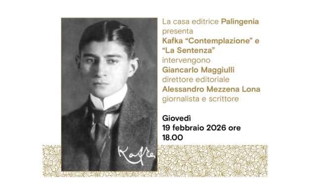 La casa editrice Palingenia presenta Kafka “Contemplazione” e “La Sentenza” all’Antico Caffè san Marco