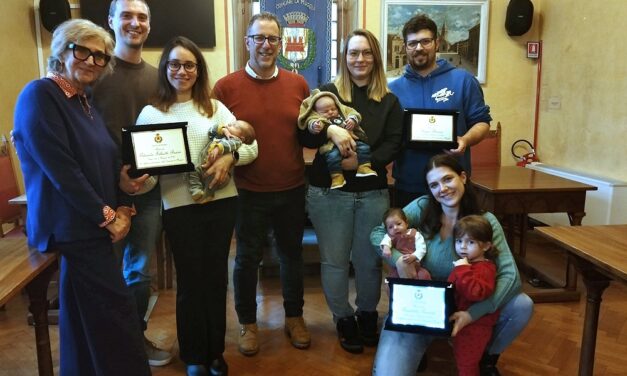 Festeggiati i primi nati a Muggia