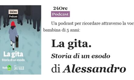 In uscita mercoledì 4 febbraio, in occasione della giornata del ricordo, il podcast: La gita – di Alessandro Casale per non dimenticare i massacri delle foibe attraverso il racconto, il ricordo e la voce di Alida