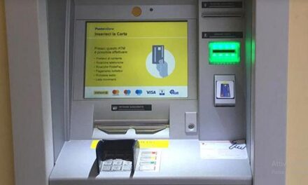POSTE ITALIANE: A BUDOIA SPORTELLO AUTOMATICO ATM POSTAMAT DI NUOVA GENERAZIONE