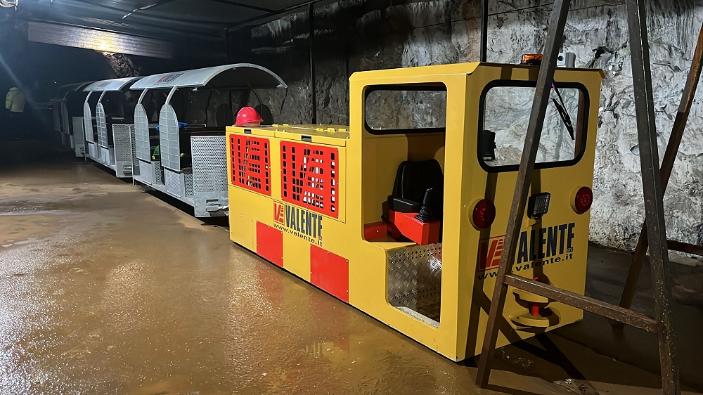 CAVE DEL PREDIL (TARVISIO), INAUGURATO IL NUOVO TRENINO ELETTRICO DELLA MINIERA DI RAIBL