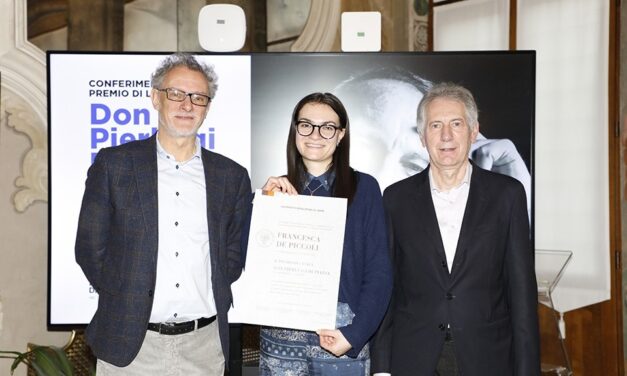 A FRANCESCA DE PICCOLI LA SECONDA EDIZIONE DEL PREMIO DI LAUREA IN RICORDO DI DON PIERLUIGI DI PIAZZA