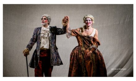 “Viola Graziosi e Maximilian Nisi sono i protagonisti di “Quartett” di Heiner Müller in scena alla Sala Bartoli del Teatro Rossetti