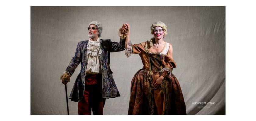 “Viola Graziosi e Maximilian Nisi sono i protagonisti di “Quartett” di Heiner Müller in scena alla Sala Bartoli del Teatro Rossetti