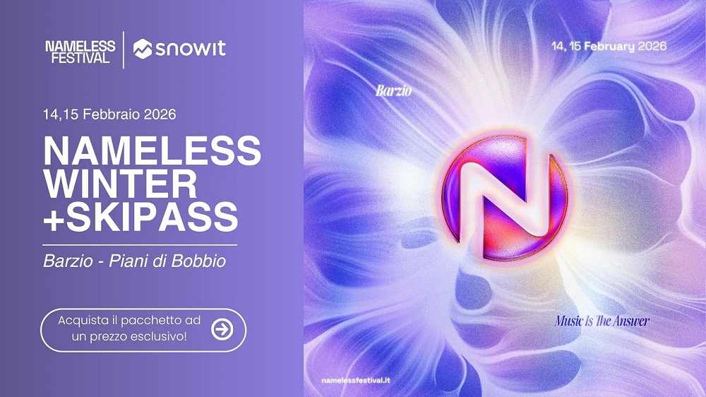 UN SAN VALENTINO ALTERNATIVO? SU SNOWIT TI ASPETTA IL NAMELESS WINTER FESTIVAL