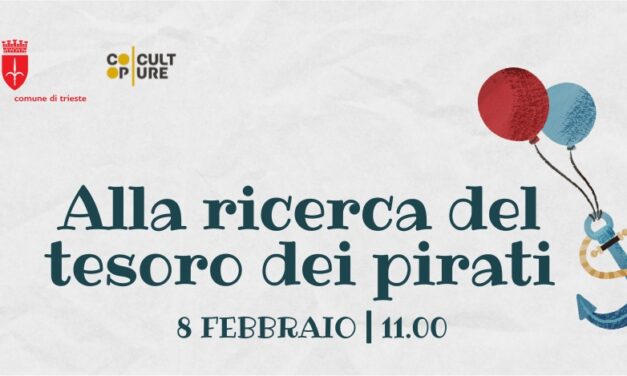 “ALLA RICERCA DEL TESORO DEI PIRATI”: DOMENICA 8 FEBBRAIO ALLE 11.00 CACCIA AL TESORO PER BAMBINI AL MUSEO DEL MARE