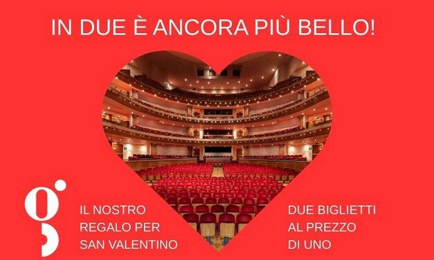 A San Valentino l’emozione raddoppia: il Teatro Nuovo Giovanni da Udine lancia una promozione speciale