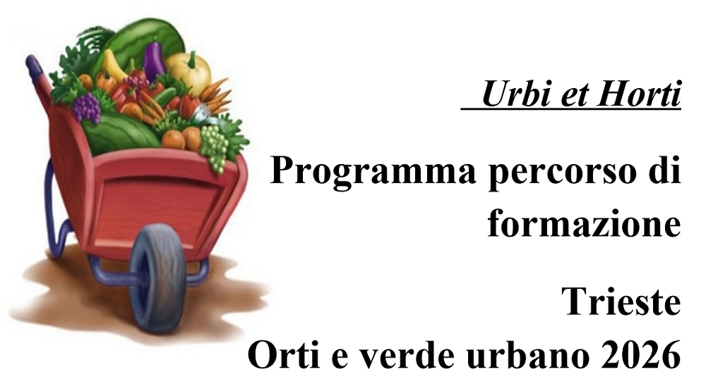 Percorso di formazione Orti e verde urbano 2026: mercoledì 25 febbraio la presentazione dei corsi
