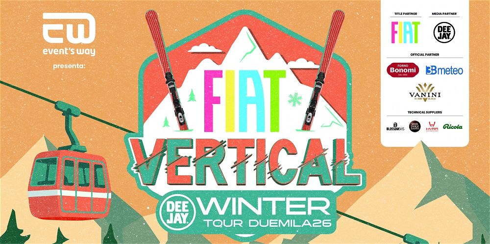 Vertical Winter Tour 2026 con Radio Deejay fa tappa a Tarvisio