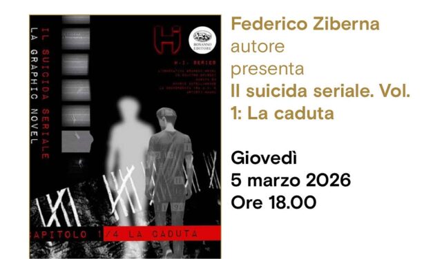 Federico Ziberna presenta Il suicida seriale. Vol. 1: La caduta all’Antico Caffè San Marco