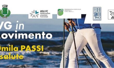 FEDERSANITA ANCI FVG 10MILA PASSI SALUTE: GIOVEDÌ 12 MARZO A BASILIANO CORSO E PASSEGGIATA PER GRUPPI CAMMINO