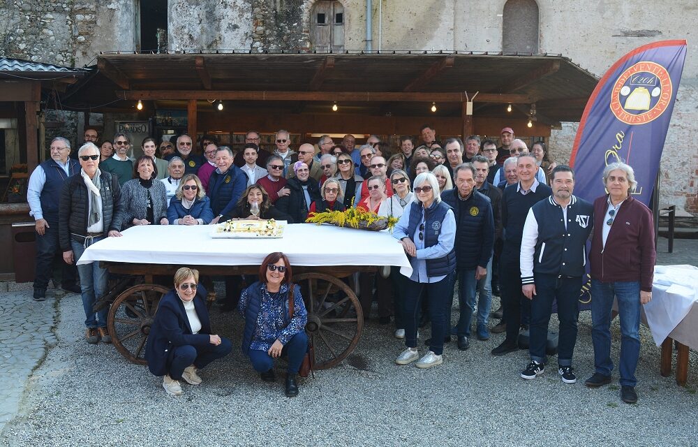 Festeggiati i 65 anni del Club dei Venti all’Ora di Trieste