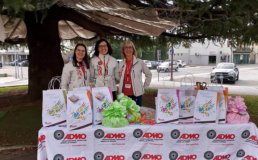 Admo Fvg torna in piazza con Una colomba per la vita