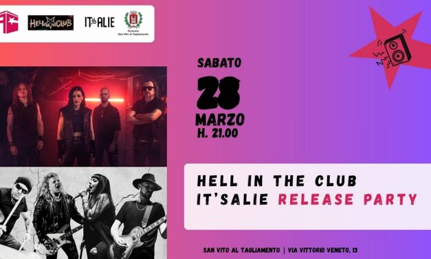 ARCI CRAL: in arrivo il meglio dell’hard rock italiano a San Vito al Tagliamento