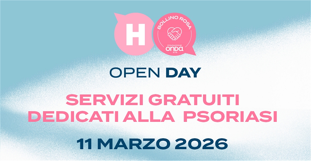 11 marzo: negli ospedali con il bollino rosa consulenze e servizi gratuiti sulla psoriasi