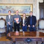 RICEVUTO IN SALOTTO AZZURRO IL CAMPIONE MONDIALE DI BOCCE UNDER 18, MATTIA ROSATI