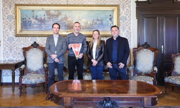 RICEVUTO IN SALOTTO AZZURRO IL CAMPIONE MONDIALE DI BOCCE UNDER 18, MATTIA ROSATI