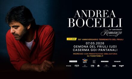 COMMEMORAZIONE TERREMOTO FRIULI: A GEMONA LA VOCE DEL MAESTRO ANDREA BOCELLI DIVENTA SPERANZA CONDIVISA 